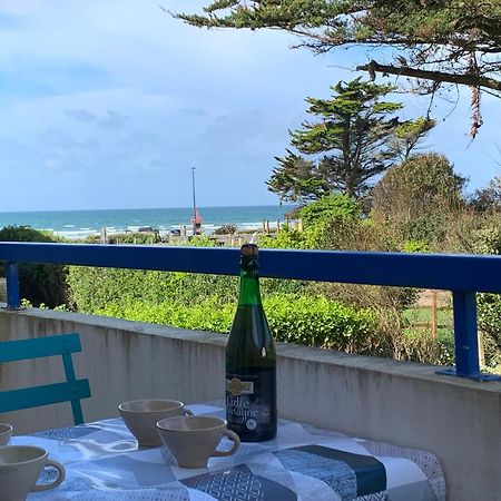 Studio Duplex Vue Mer 100M De La Plage Saint-Nic Luaran gambar