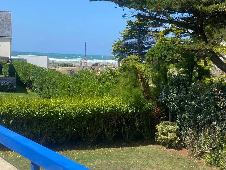 Studio Duplex Vue Mer 100M De La Plage Saint-Nic Luaran gambar