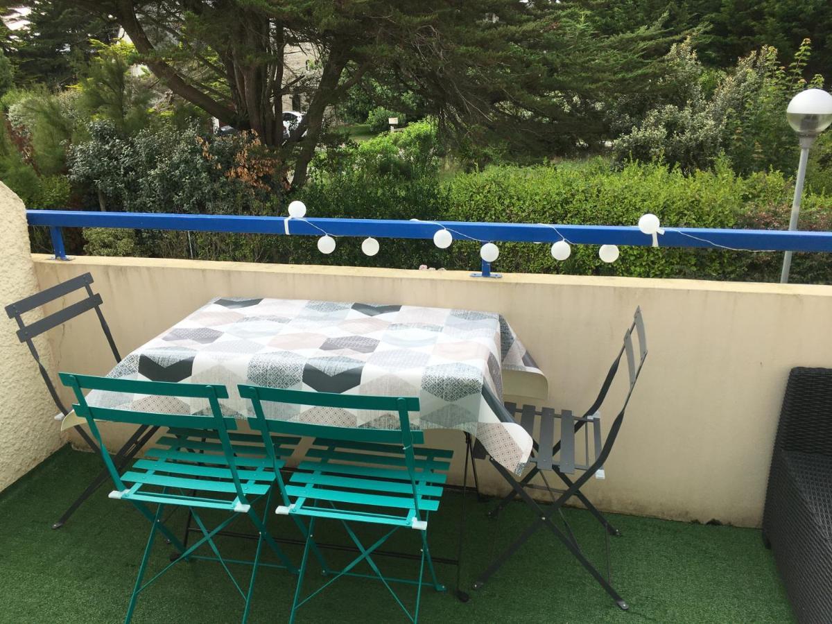 Studio Duplex Vue Mer 100M De La Plage Saint-Nic Luaran gambar